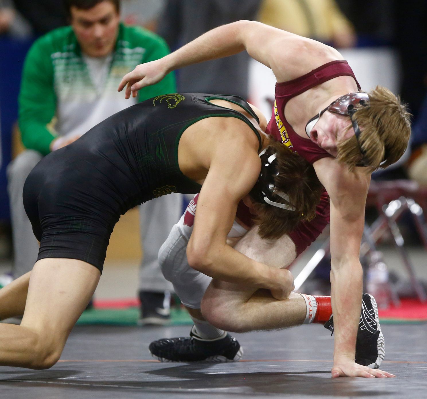 Championship round of state wrestling